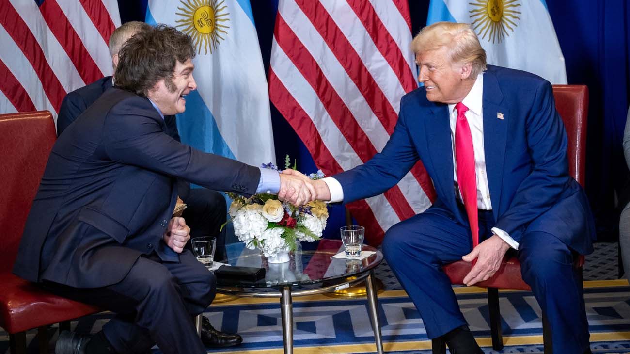 El Presidente logró “oxígeno” de su vínculo con Trump