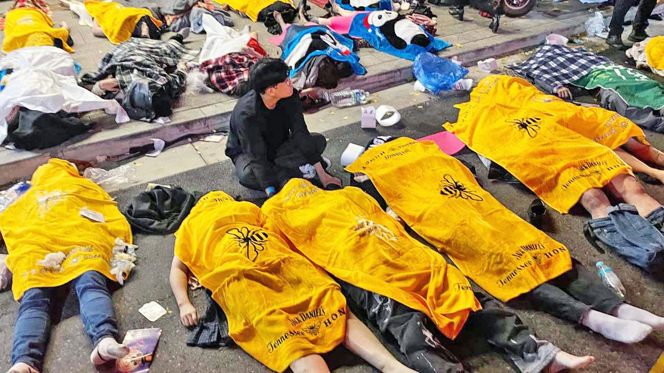 Estampida en celebración de Halloween en barrio de Seúl: más de 140 muertos