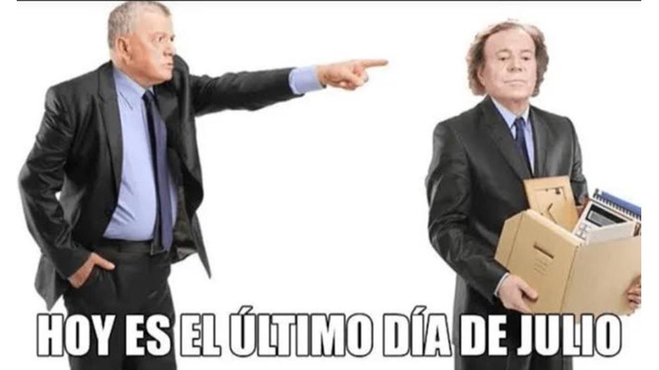Los mejores memes de Julio Iglesias para "despedir" el mes