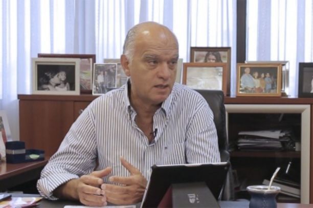 Néstor Grindetti en "modo campaña" y lejos de Independiente