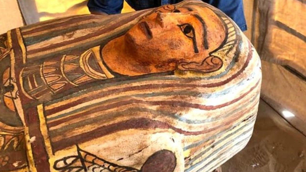 Egipto | Descubren 27 sarcófagos enterrados hace casi tres mil años