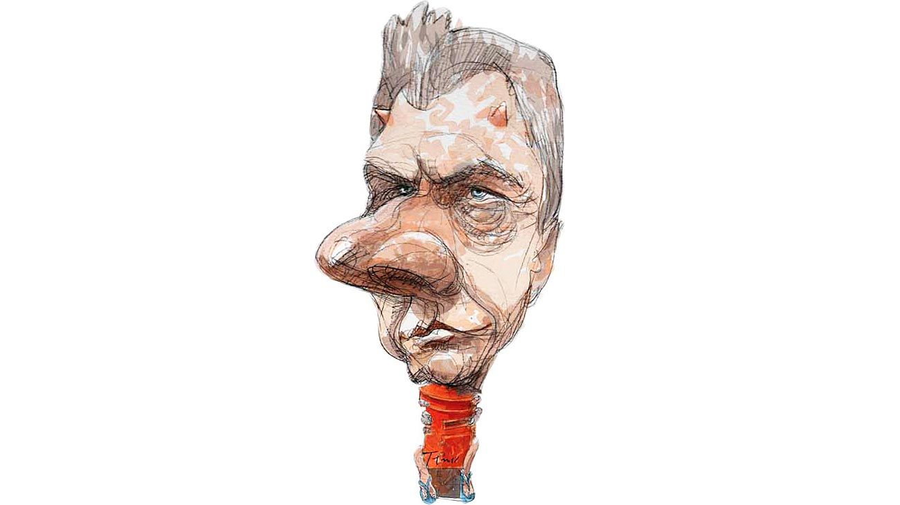 Máximo está, Macri no