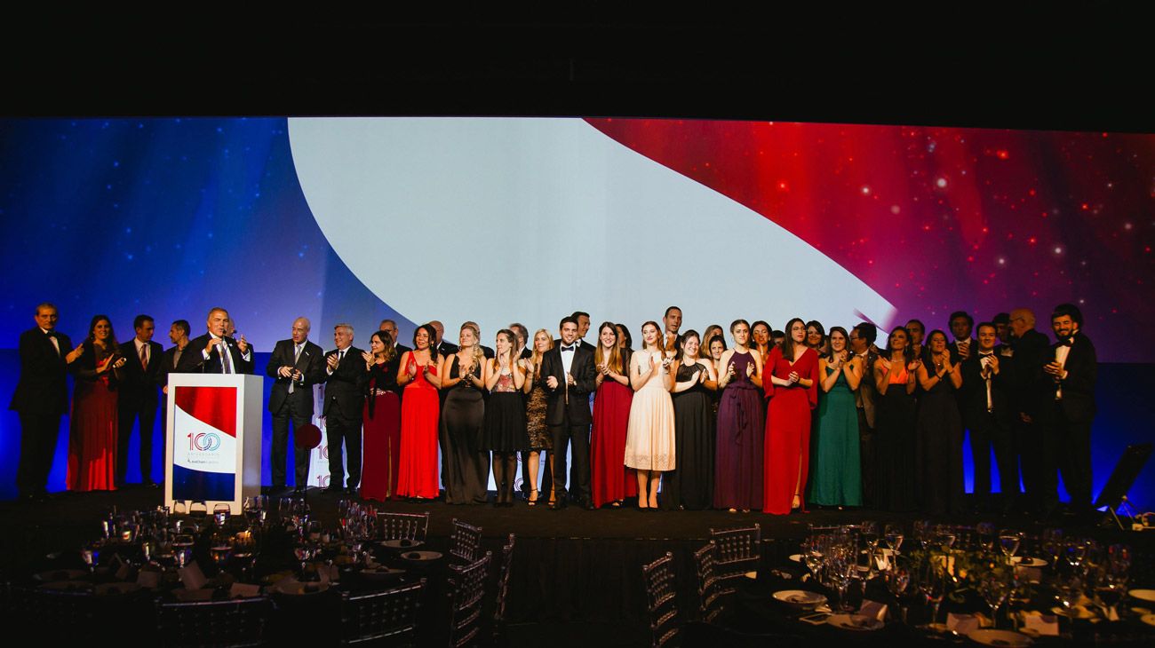 Con la presencia de Macri, se realizó la cena por los 100 años de la Cámara de Comercio de EEUU