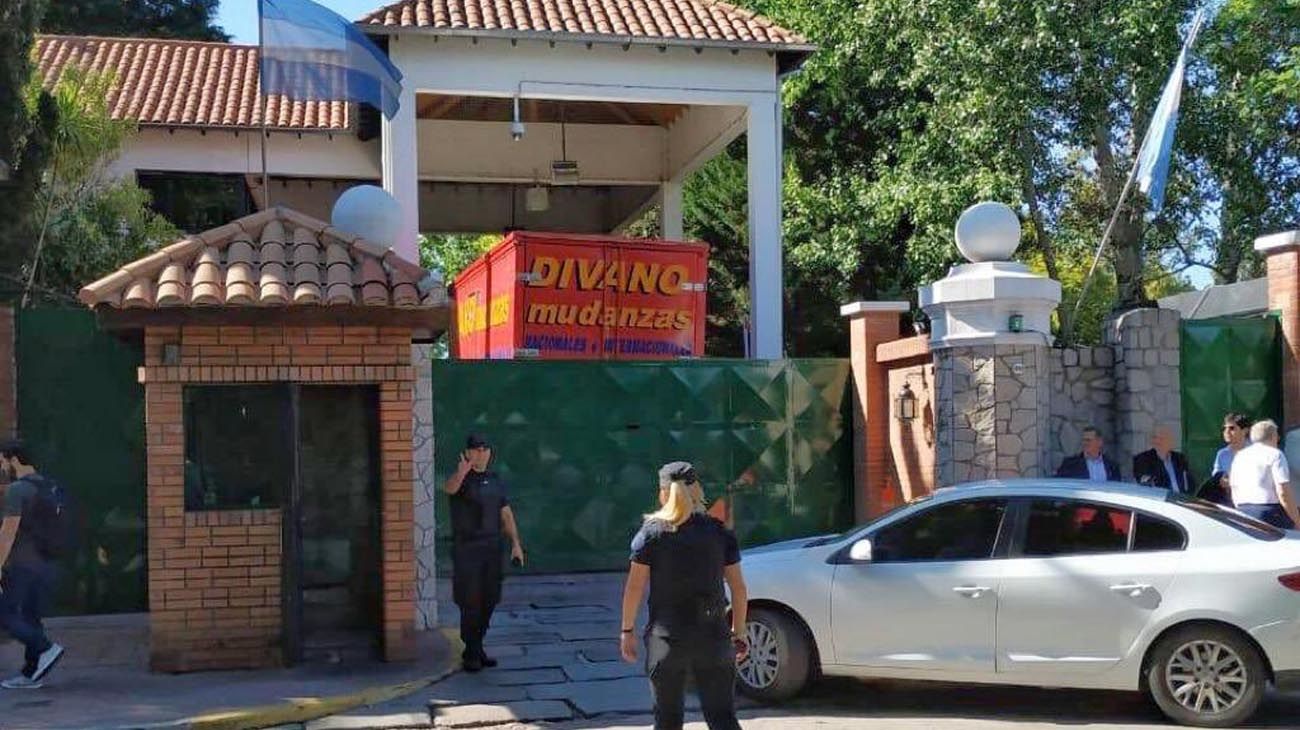 Mauricio Macri comenzó a mudarse de la Quinta de Olivos