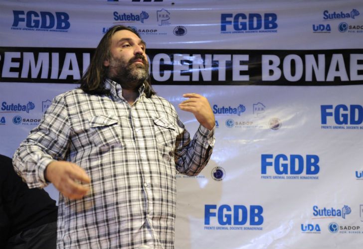 Baradel, titular de Suteba: "Es probable que arreglemos"