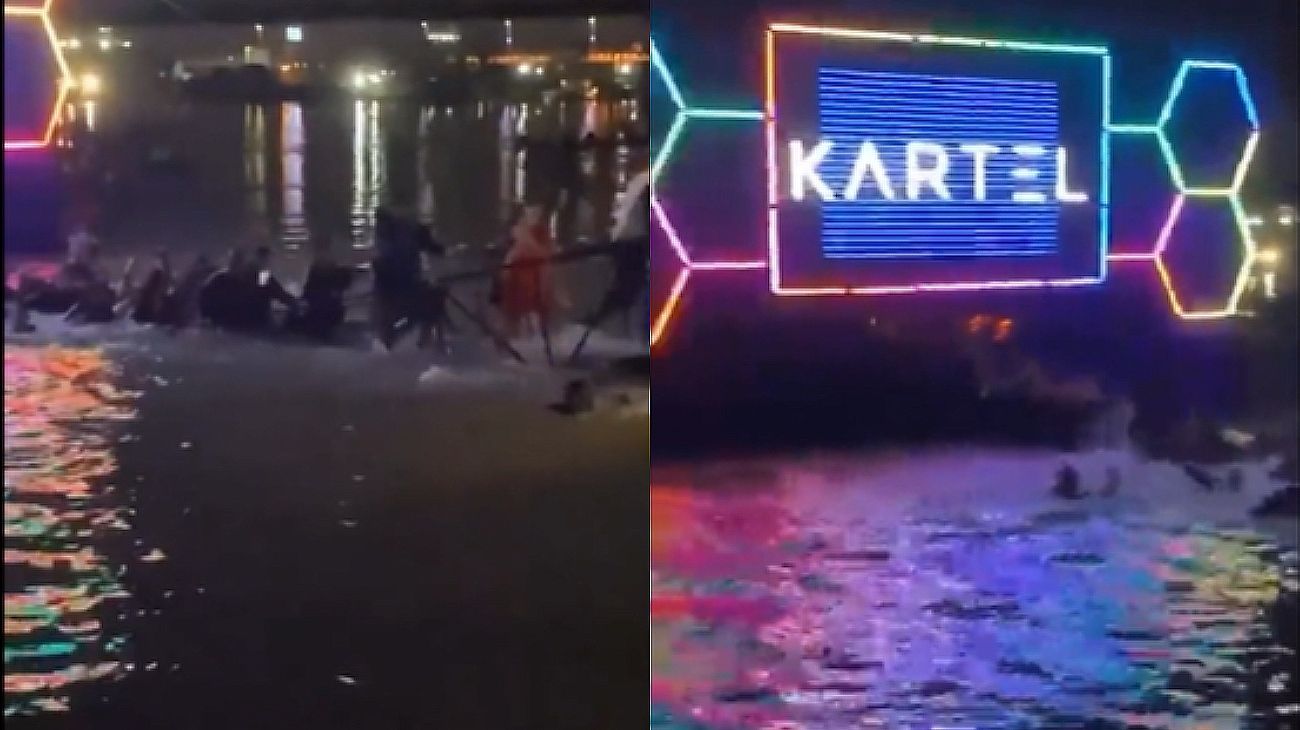 Serbia: se hundió un barco discoteca con más de 100 personas a bordo
