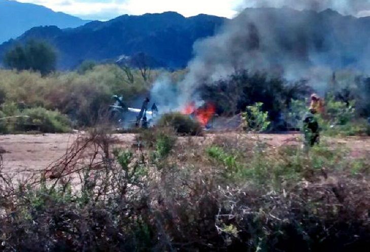 Video | Así fue el choque de los helicópteros en La Rioja