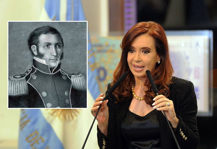 Por pedido de Cristina, ascendieron post mortem a Manuel Dorrego