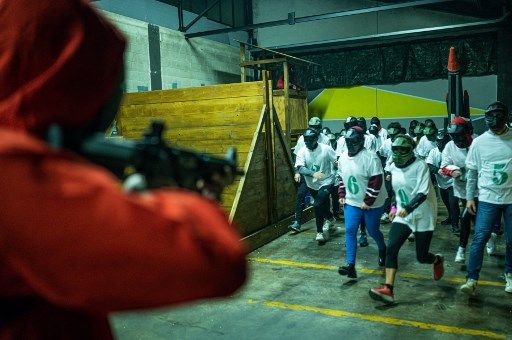 "El juego del calamar" tiene su versión en real en una sala de juegos de Italia