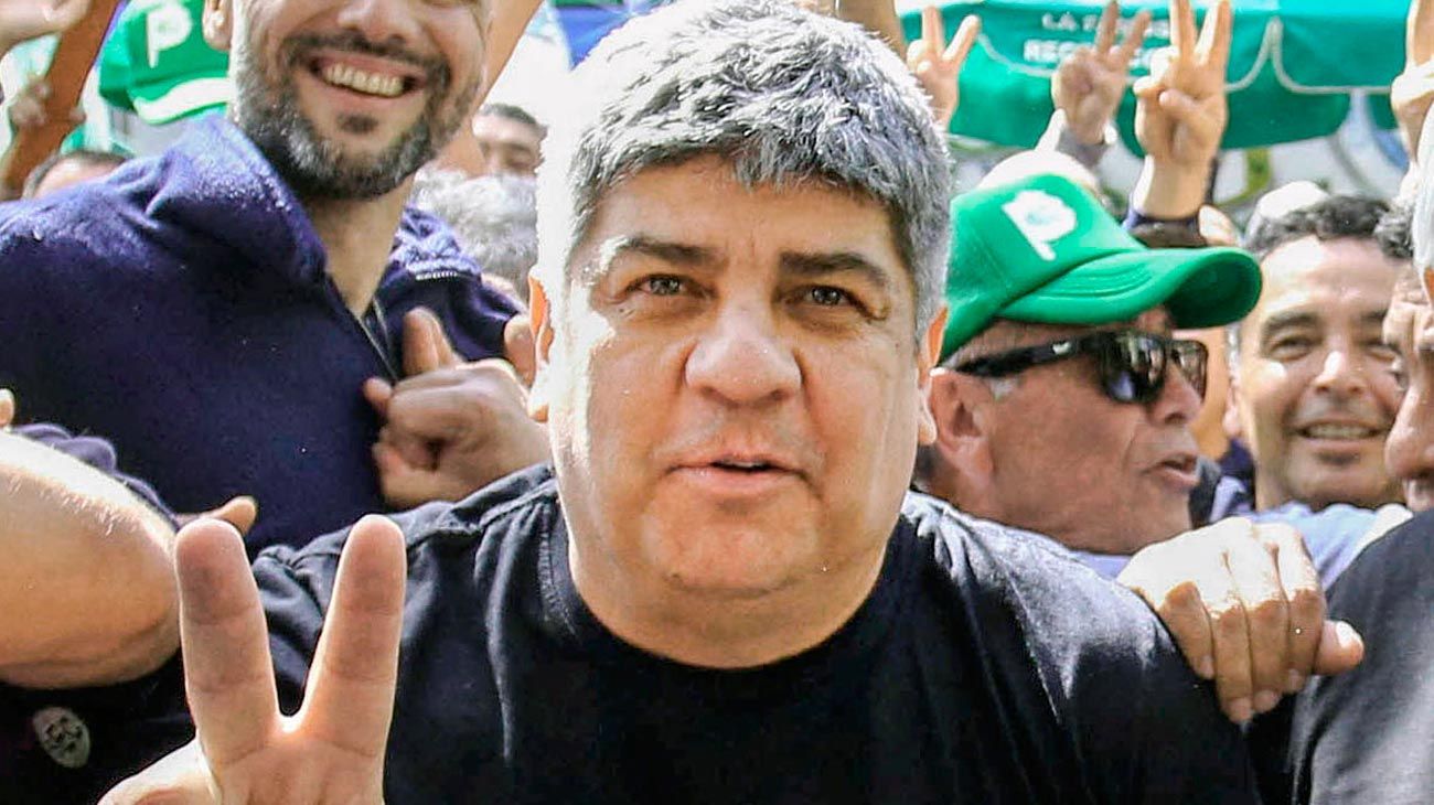 Pablo Moyano: "Lo importante es que hoy no circula ningún tipo de transporte"