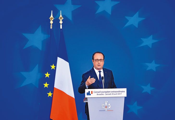 Hollande alertó que Francia corre el “riesgo” del Frexit