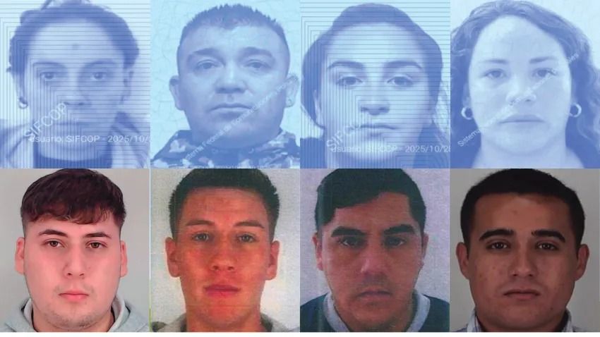Recompensa de $5 millones por datos de ocho prófugos