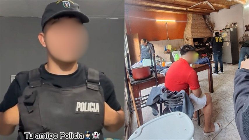 Polémica en Chaco: detuvieron a un influencer por simular ser policía en un video viral