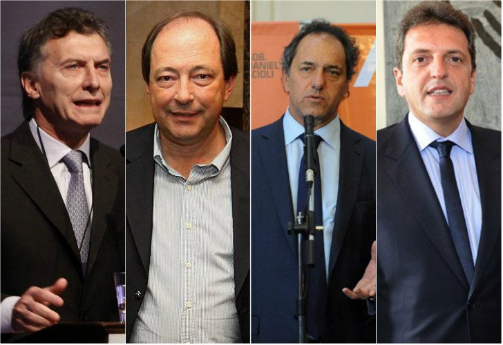 Macri, Scioli y Massa abren otro capítulo de las PASO en Mendoza y Santa Fé