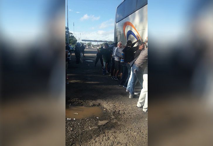 Marcha 21F | Camioneros denunció "operativos abusivos" de la policía