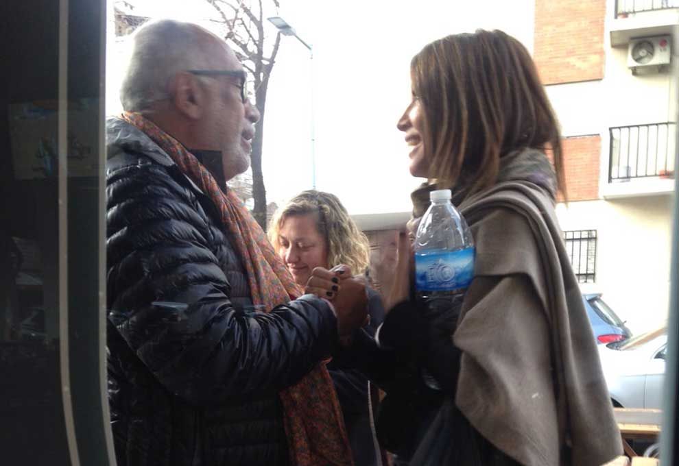 El "Negro" Oro y Catherine Fulop, con la mejor onda