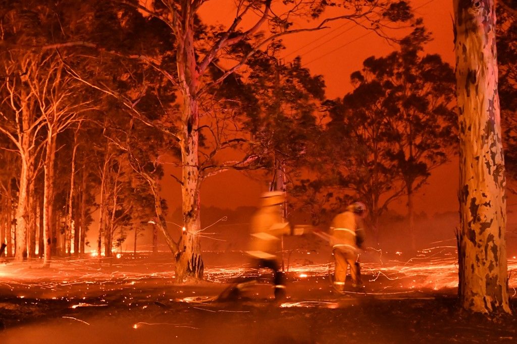 30 imágenes impactantes de los feroces incendios que azotan a Australia