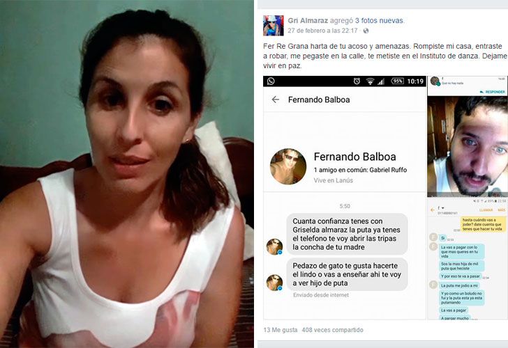 El calvario de una víctima de violencia de género: grabó los ataques de su ex