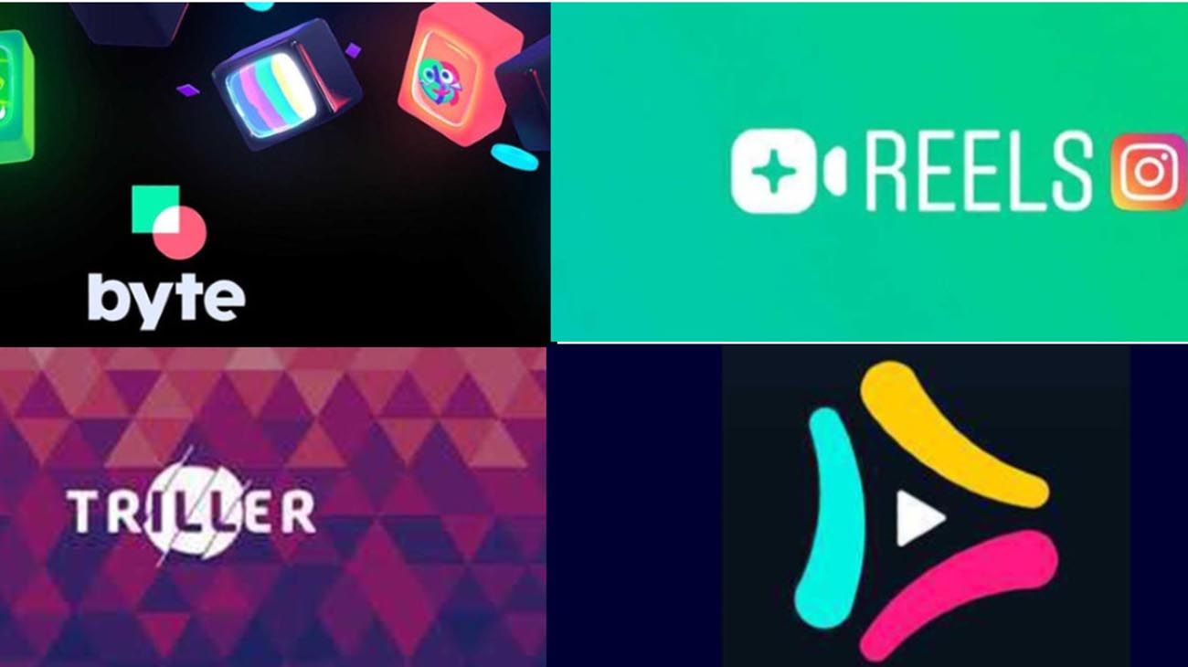 Cuatro apps quieren "robarle" los usuarios a TikTok