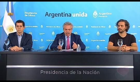 Alberto Fernández y Santiago Cafiero comenzaron a delinear la extensión del aislamiento