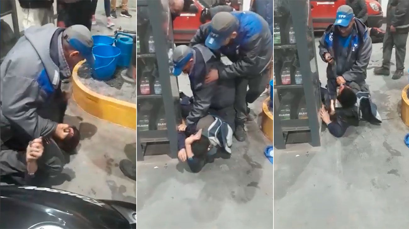 Un playero linchó a un ladrón que intentó dispararle dos veces