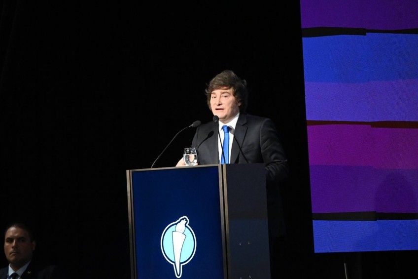 Javier Milei en Corrientes proyectó a la Argentina como "primera potencia mundial en 20 años"