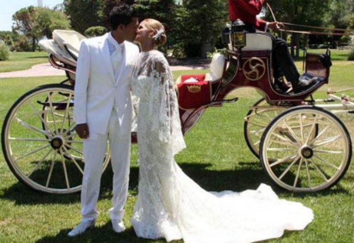 Ezequiel Garay se casó con la botinera más linda
