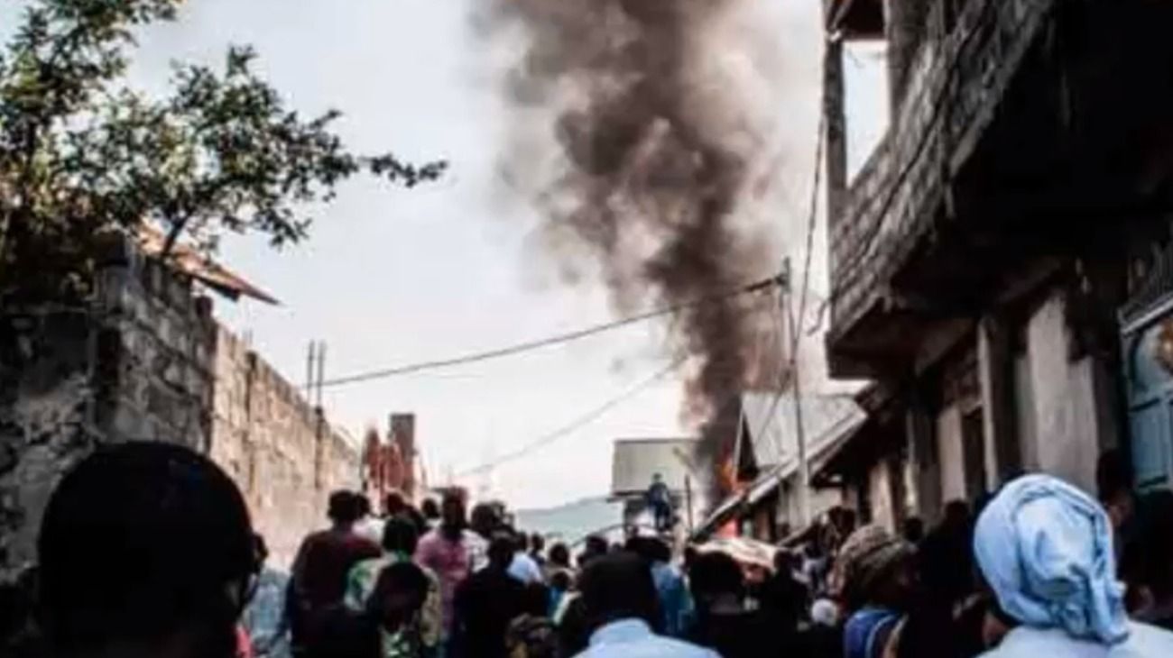 Congo: cayó un avión y murieron todos los pasajeros