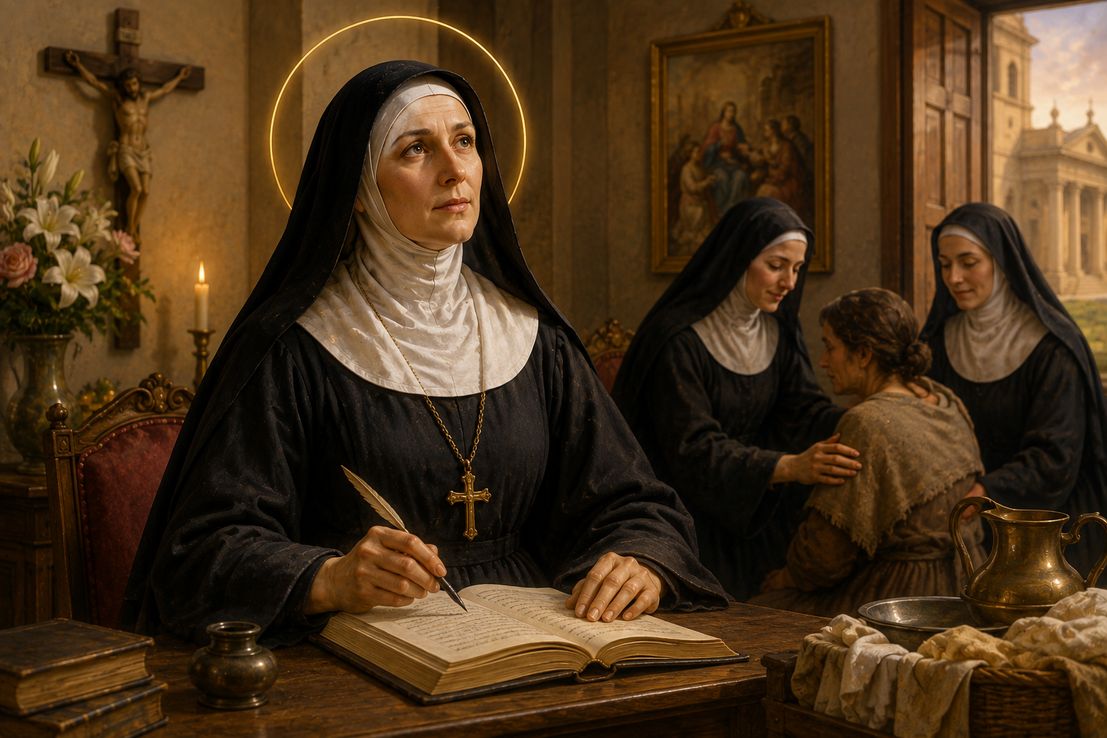 Santa Jane Frances de Chantal: la noble viuda que fundó la Orden de la Visitación y transformó el amor divino en caridad