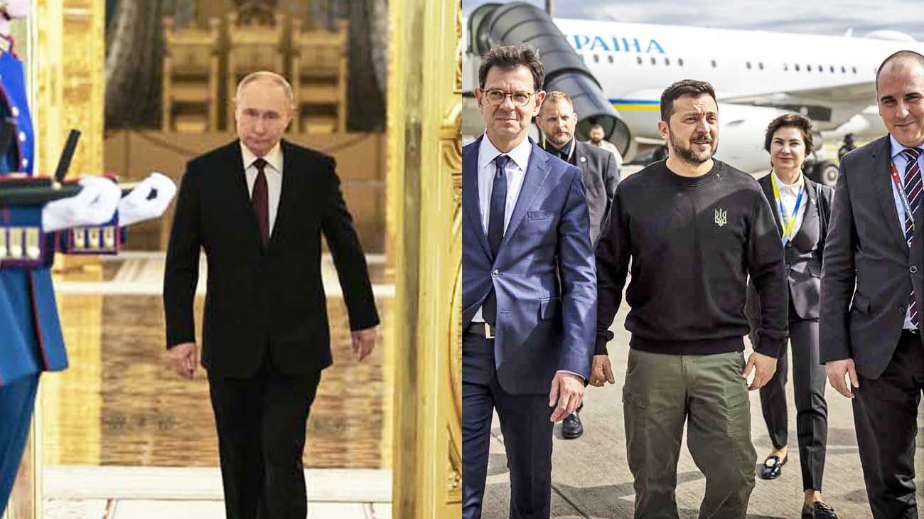 Zelenski desafía a Rusia y sólo negociará en persona con Putin