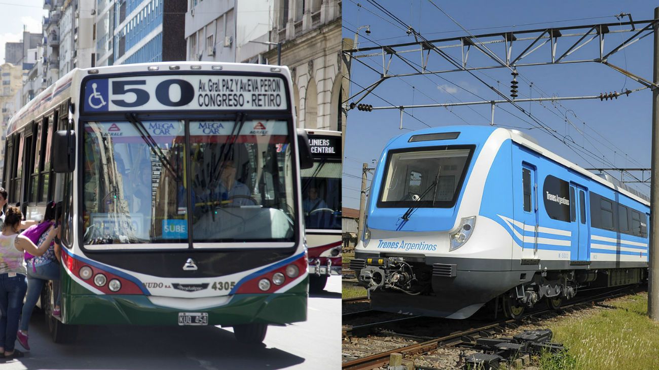 Ya rige el aumento en el boleto de colectivo y tren