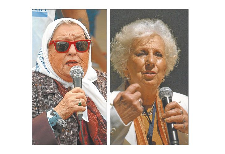 Estela de Carlotto rechazó las críticas de Hebe de Bonafini