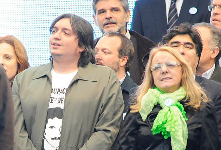 Máximo Kirchner confirmó que Alicia será candidata en Santa Cruz