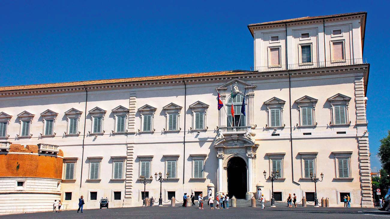 El Quirinale entre cocina, arte e historia