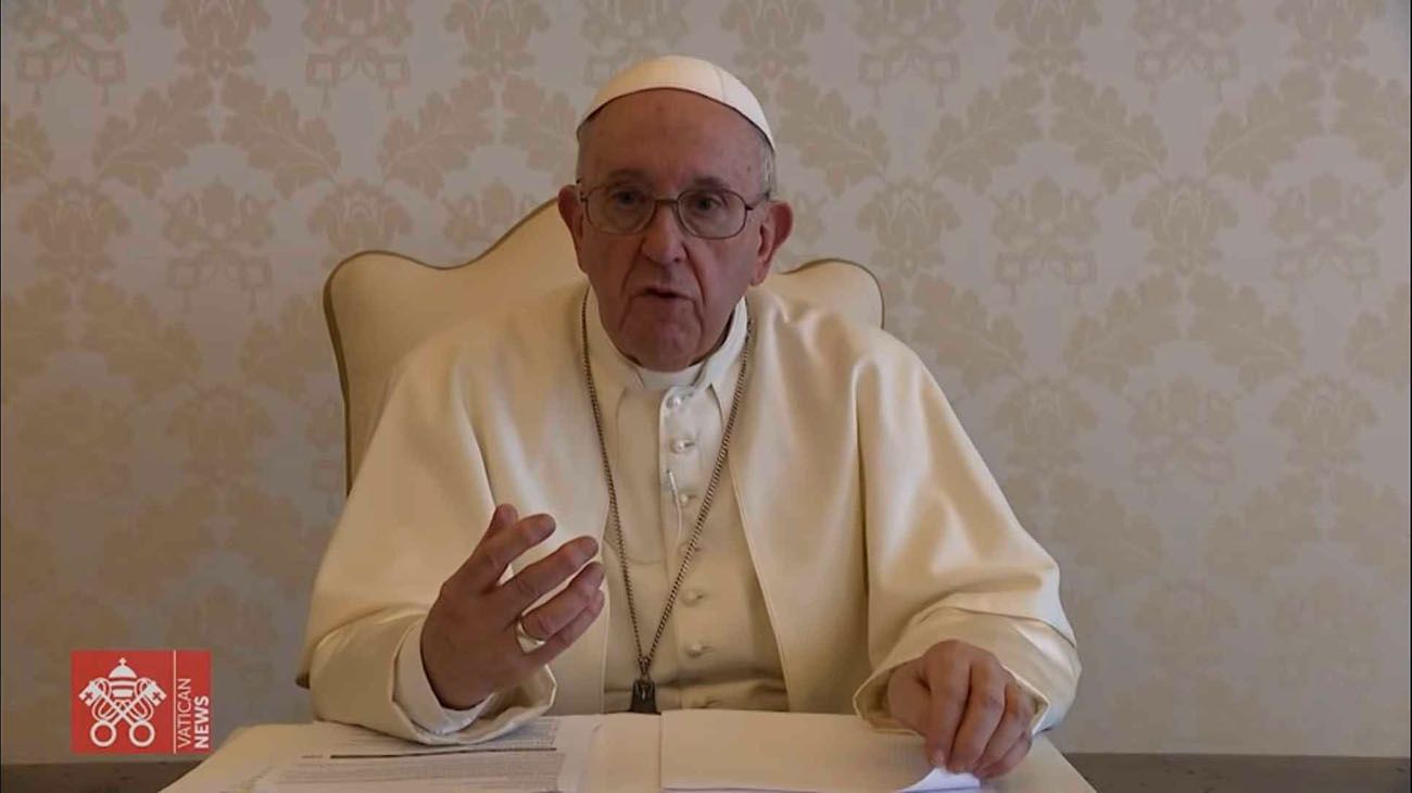El Papa Francisco llamo a vacunarse contra el covid: "Es un acto de amor"