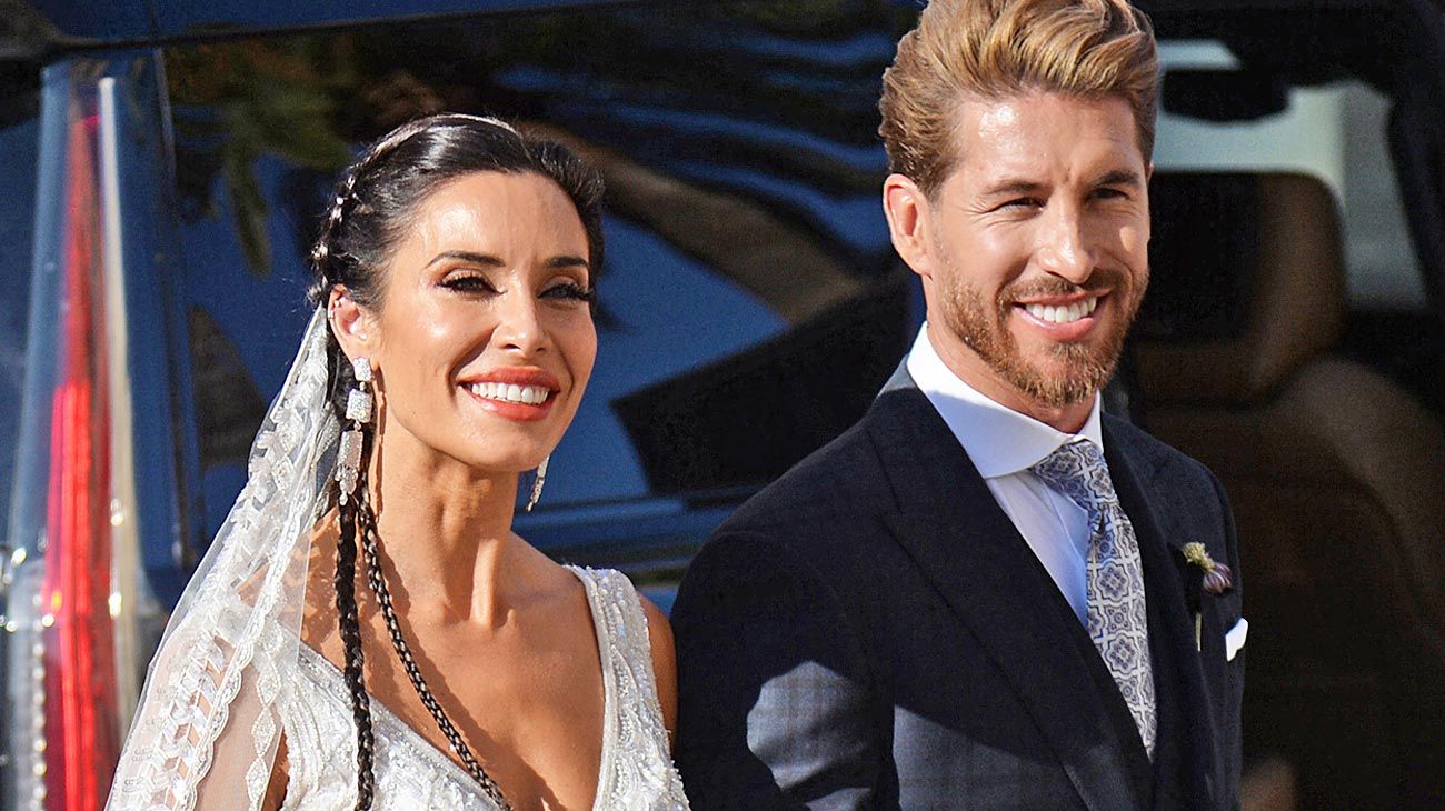 Con una boda excéntrica y galáctica, se casó Sergio Ramos, el ‘enemigo’ de Messi