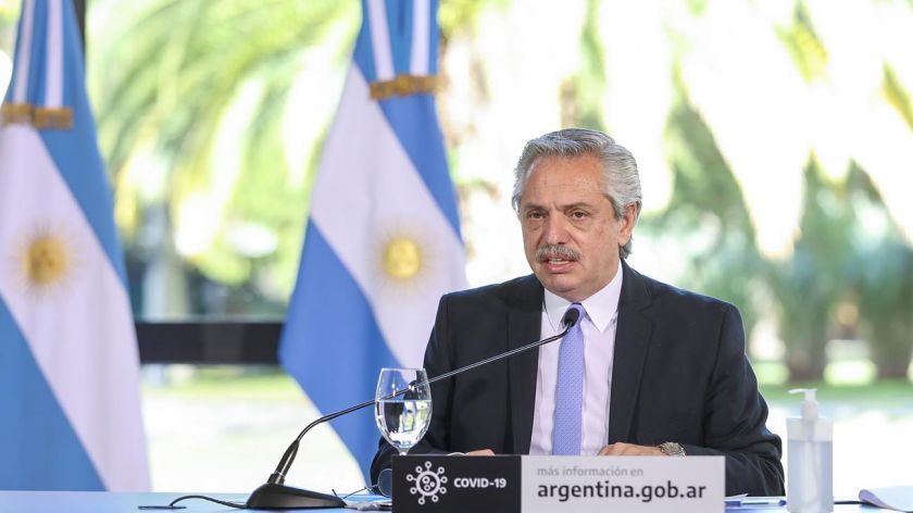 Alberto Fernández hará un anuncio sobre la vacunación contra el coronavirus