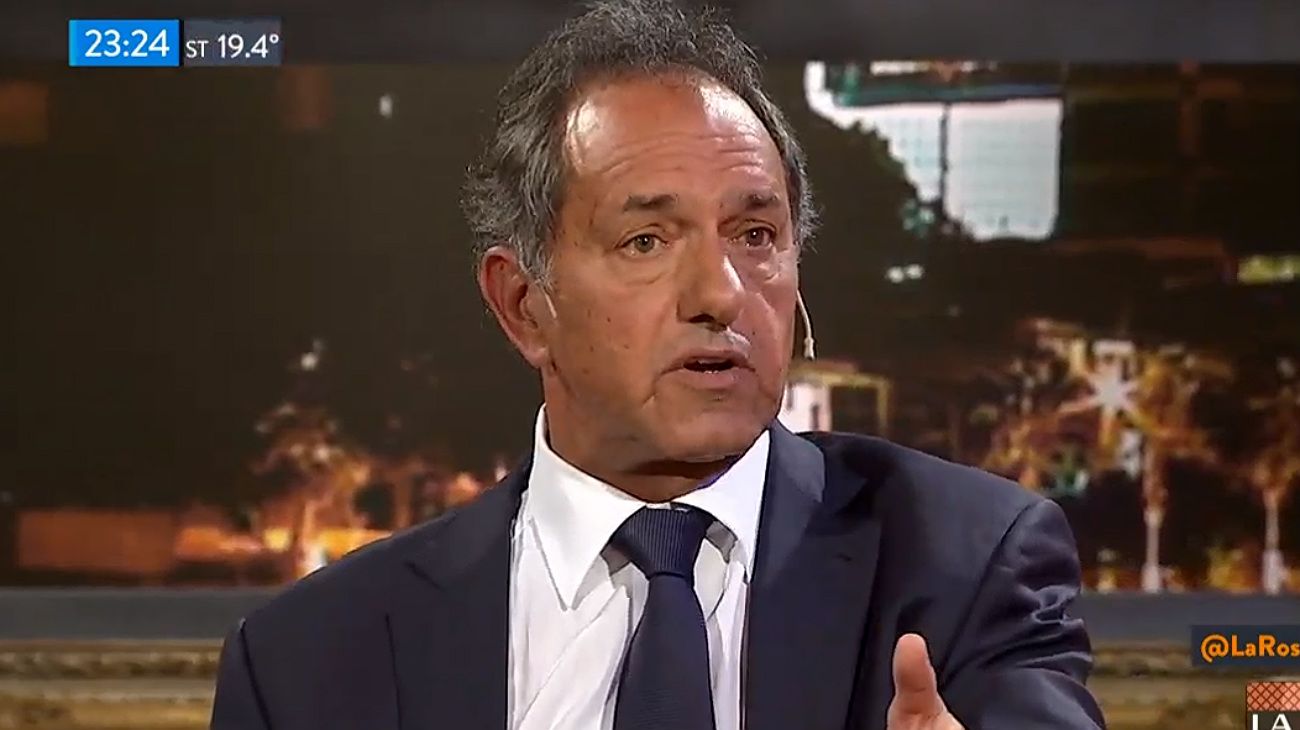 Scioli: "Voy a ser candidato contra Cristina y contra quien sea"