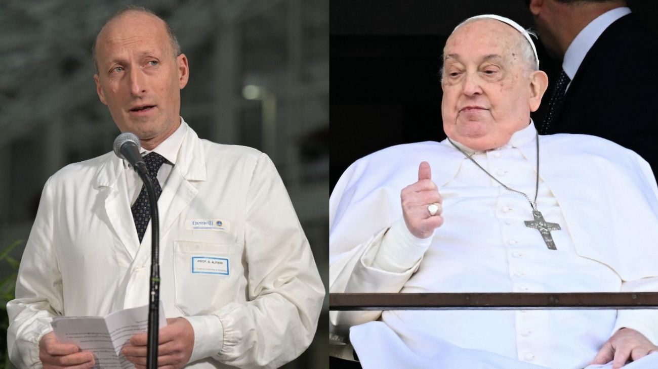 El médico del Papa Francisco contó que debieron decidir entre "dejarlo ir o probar con todo"