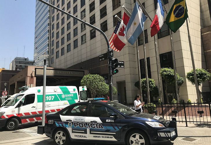 Explotó una caldera en el hotel Intercontinental