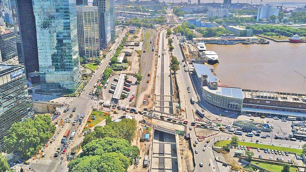 Paseo del Bajo: siguen las pruebas e inaugura dentro de dos semanas