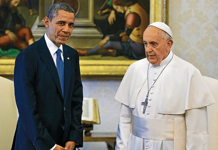Obama pidió a los republicanos seguir al Papa