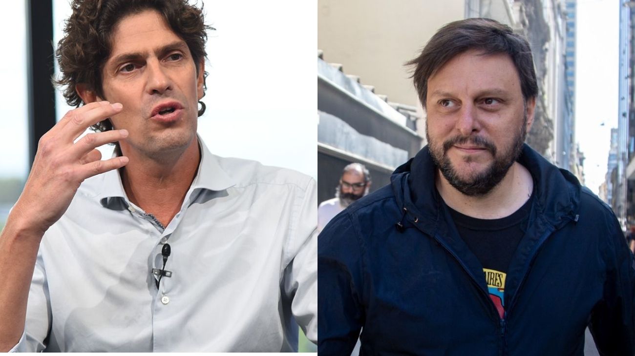 Lousteau recorrió CABA mientras Santoro le recordó su pasado: "Lo compró Larreta y juntos vendieron Costa Salguero"