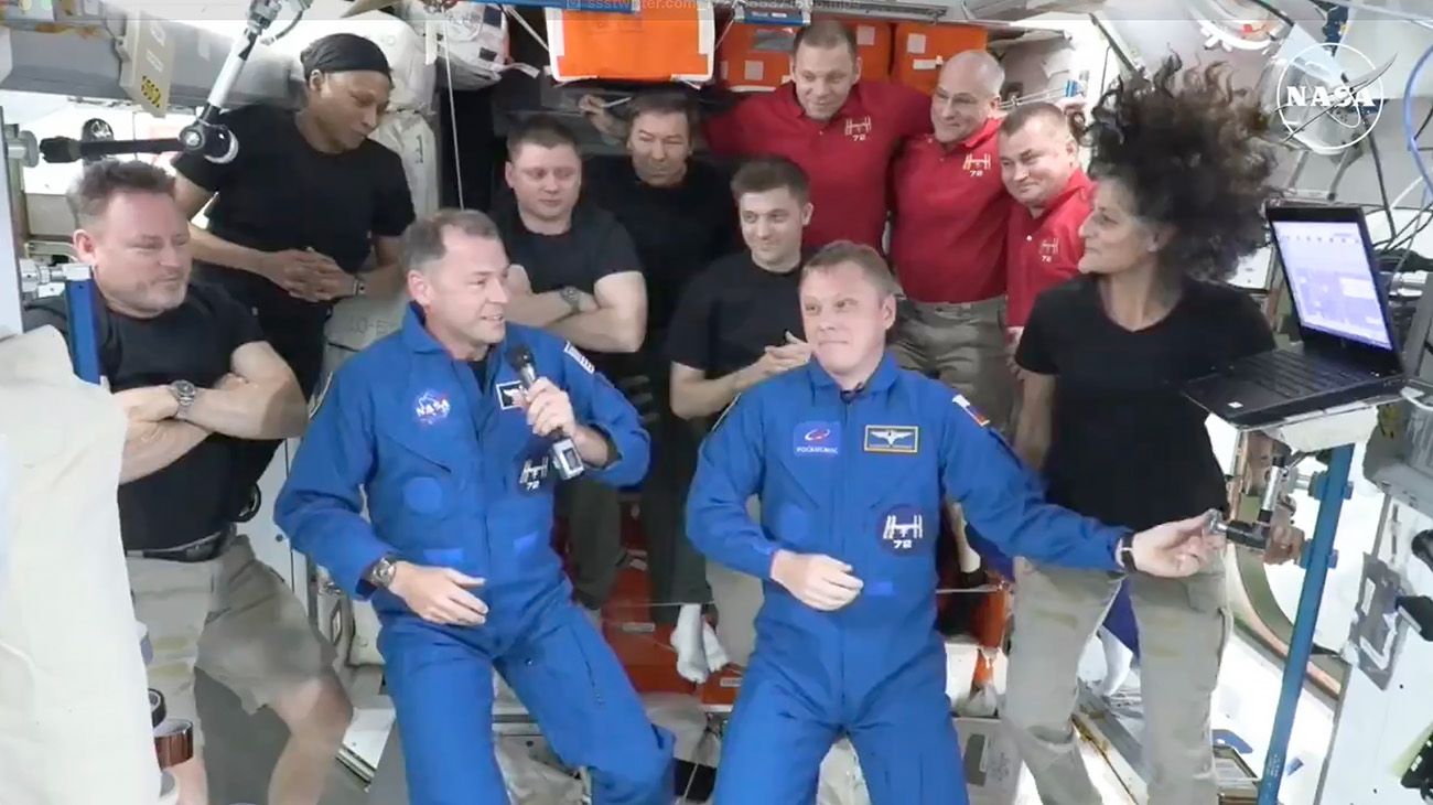 NASA: la cápsula Dragon de SpaceX llegó a la Estación Espacial Internacional y rescatará a los astronautas varados