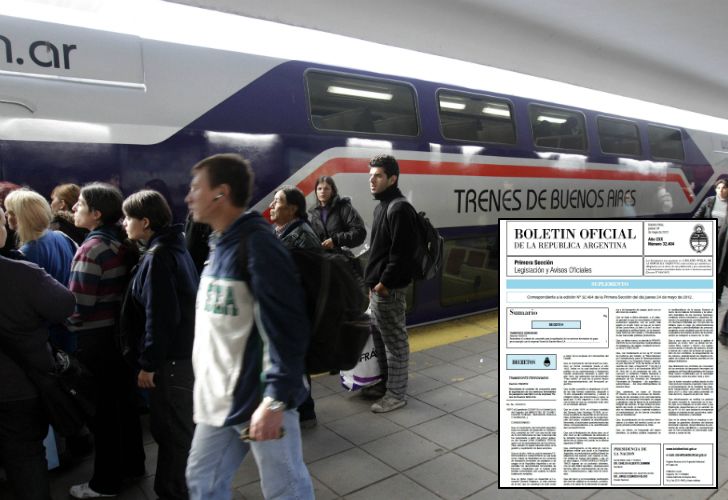El Gobierno oficializó la rescisión de la concesión a Trenes de Buenos Aires