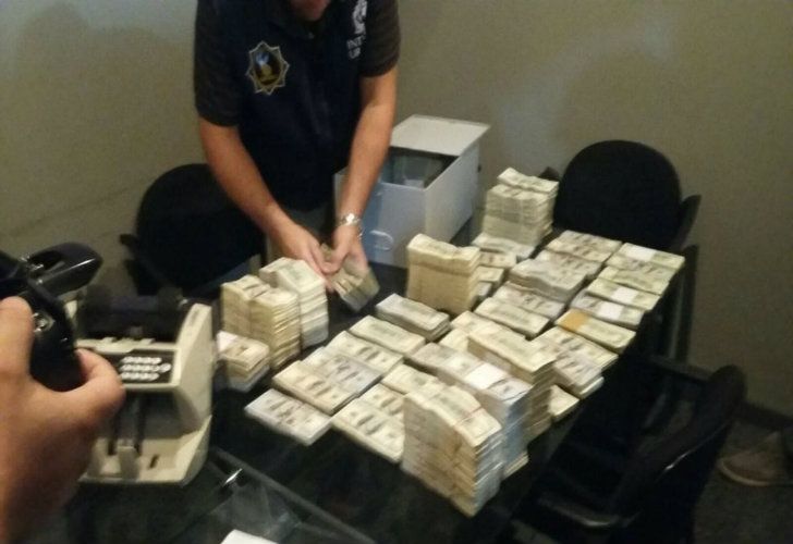 Encontraron casi 4 millones de dólares en cajas de seguridad de Balcedo