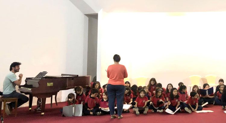 "LAM", la canción que le dedicó a Lionel Messi un coro de niños y niñas de Córdoba