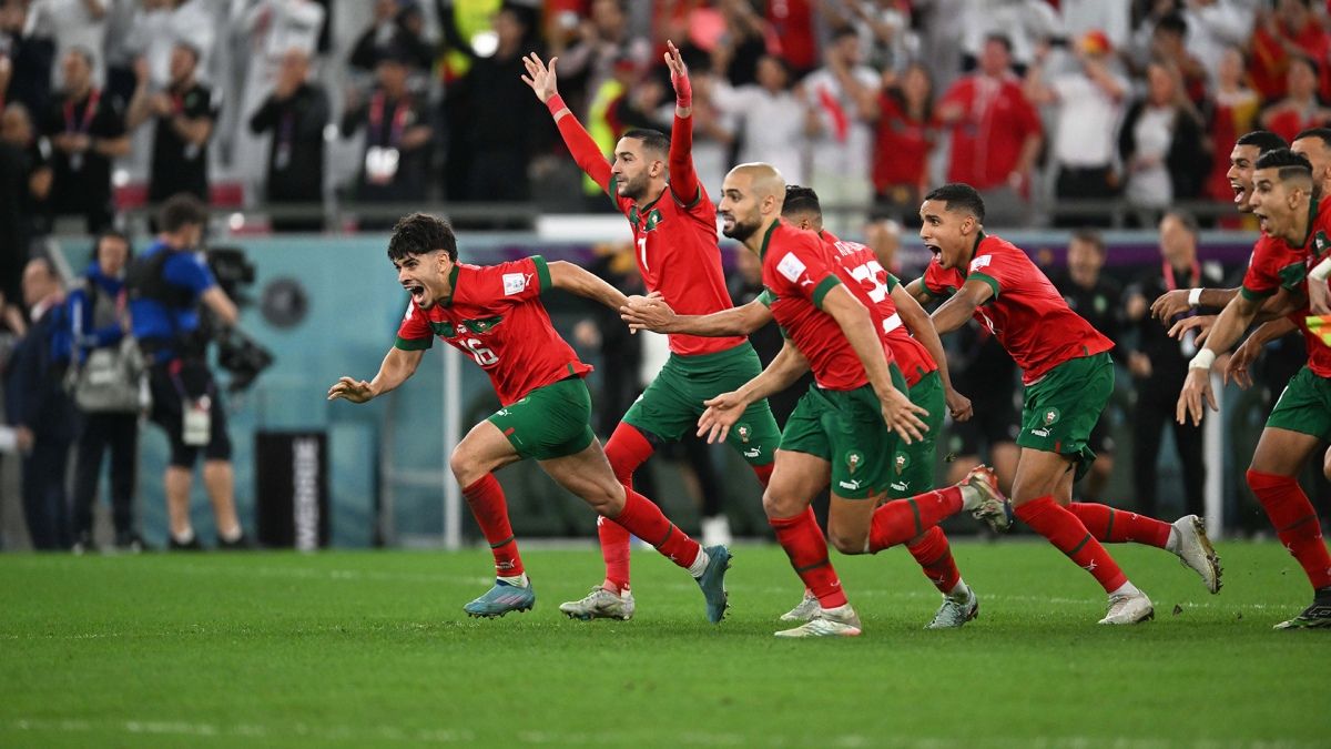 Mundial: Marruecos fue la sorpresa en octavos y eliminó a España