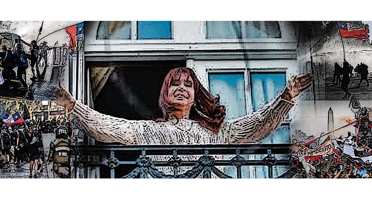 Cómo es la asonada que espera Cristina (que no será ahora)