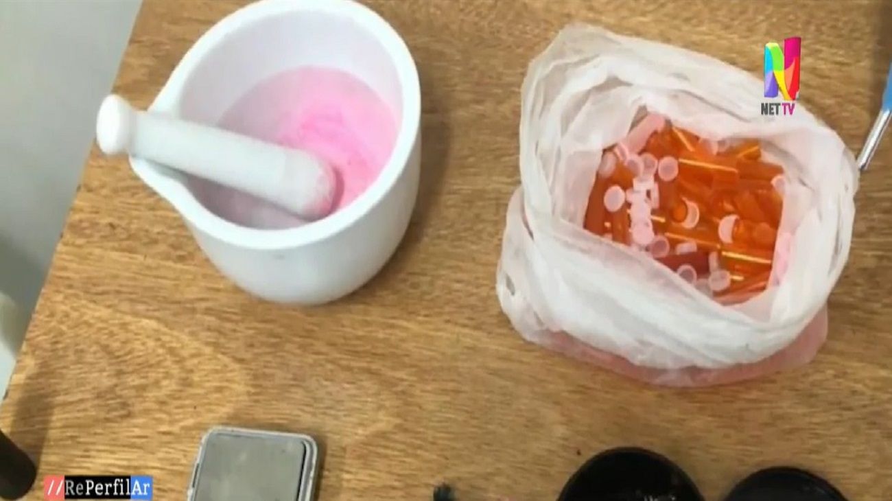 La policía secuestró un kilo de polvo rosa en La Matanza: qué es la "nueva cocaína"
